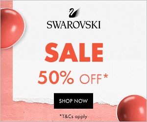 El OUTLET online de Swarovski ofrece grandes ahorros en una selección exclusiva