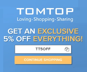 Tomtop以最优惠的价格提供高质量的产品